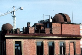 Die Sternwarte im Frühjahr 1981 ...